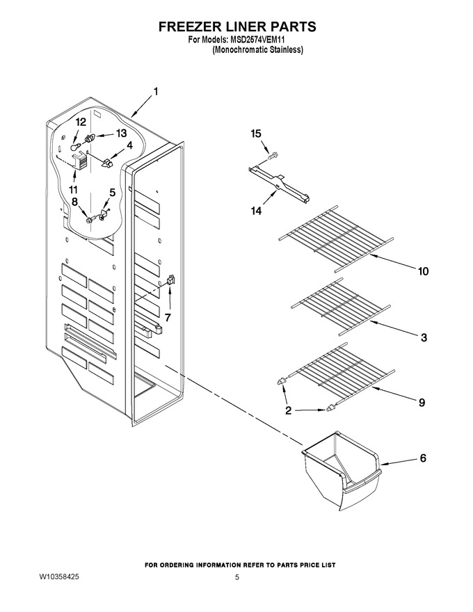 Diagram for MSD2574VEM11