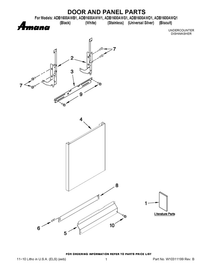 Diagram for ADB1600AWB1