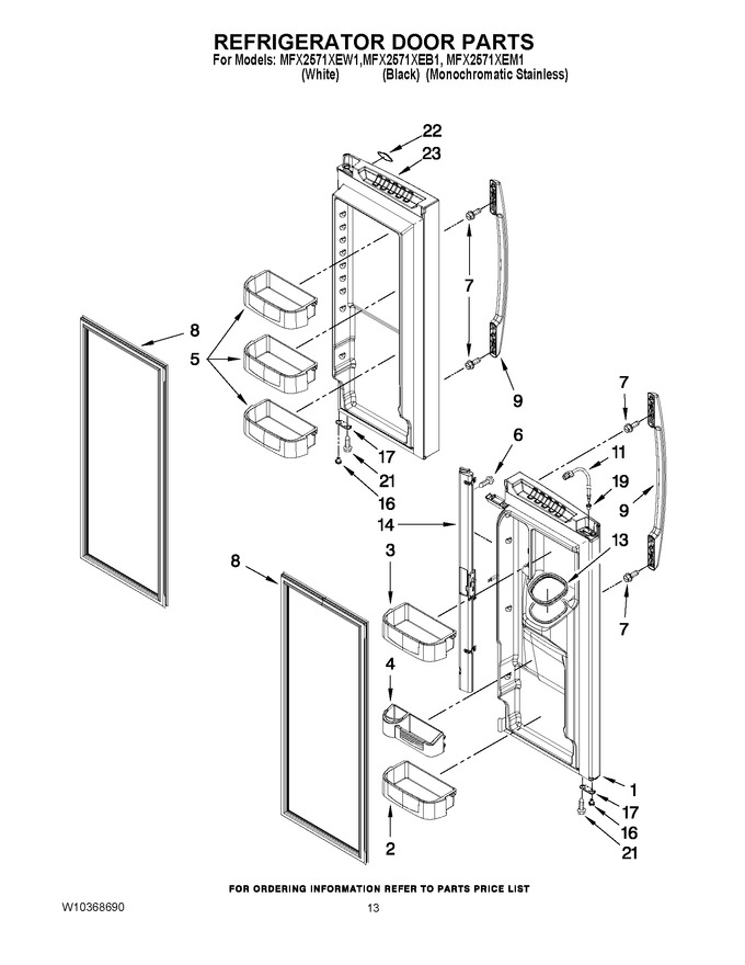 Diagram for MFX2571XEW1