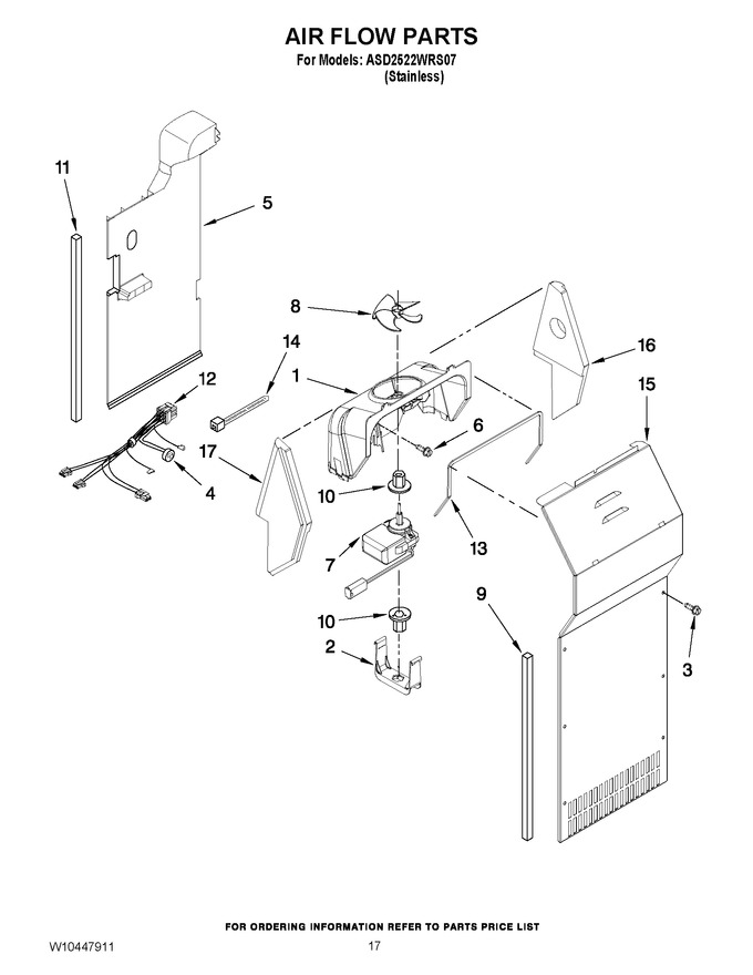 Diagram for ASD2522WRS07
