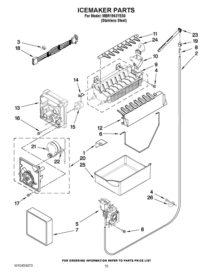 Diagram for MBR1953YES0