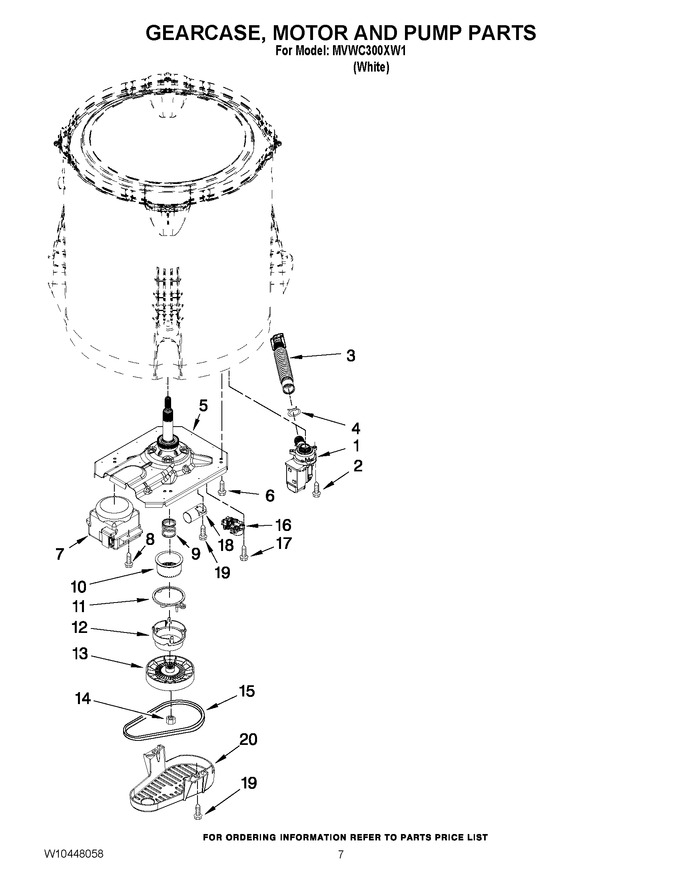 Diagram for MVWC300XW1