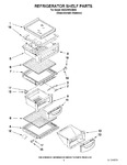 Diagram for 03 - Refrigerator Shelf Parts