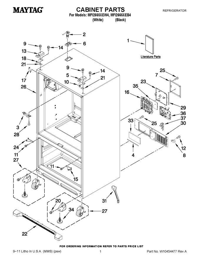 Diagram for MFI2665XEB4