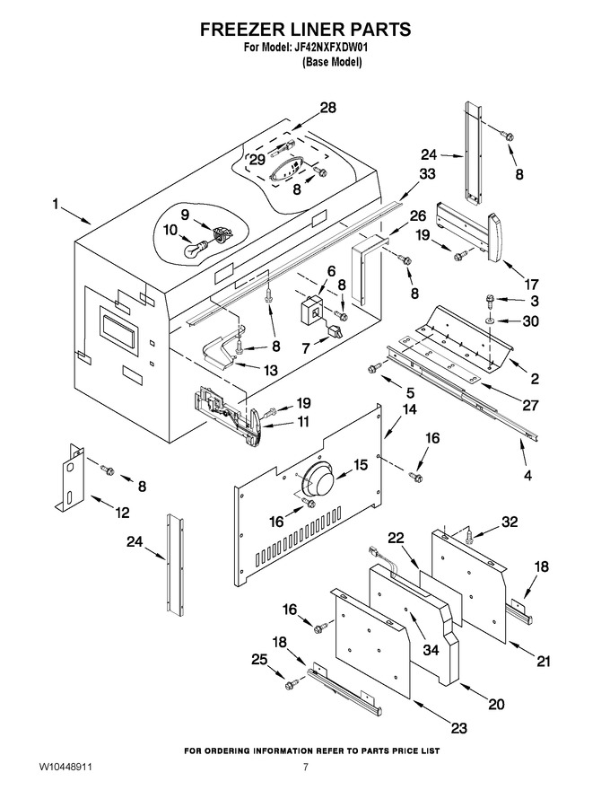 Diagram for JF42NXFXDW01