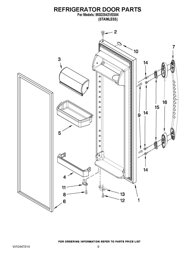 Diagram for MSD2542VES04