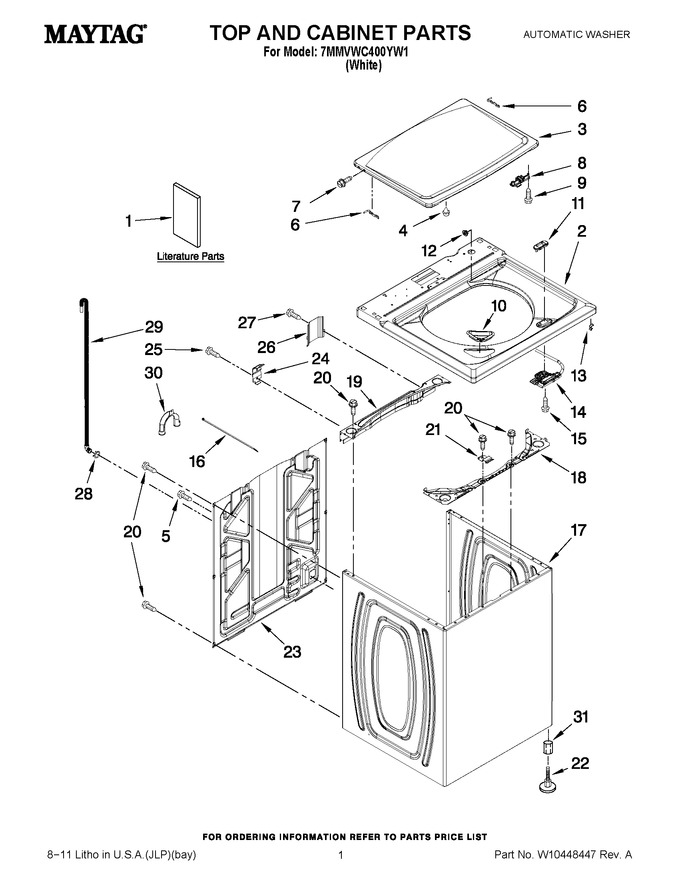 Diagram for 7MMVWC400YW1