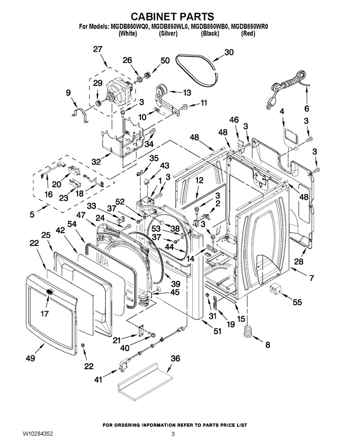 Diagram for MGDB850WR0