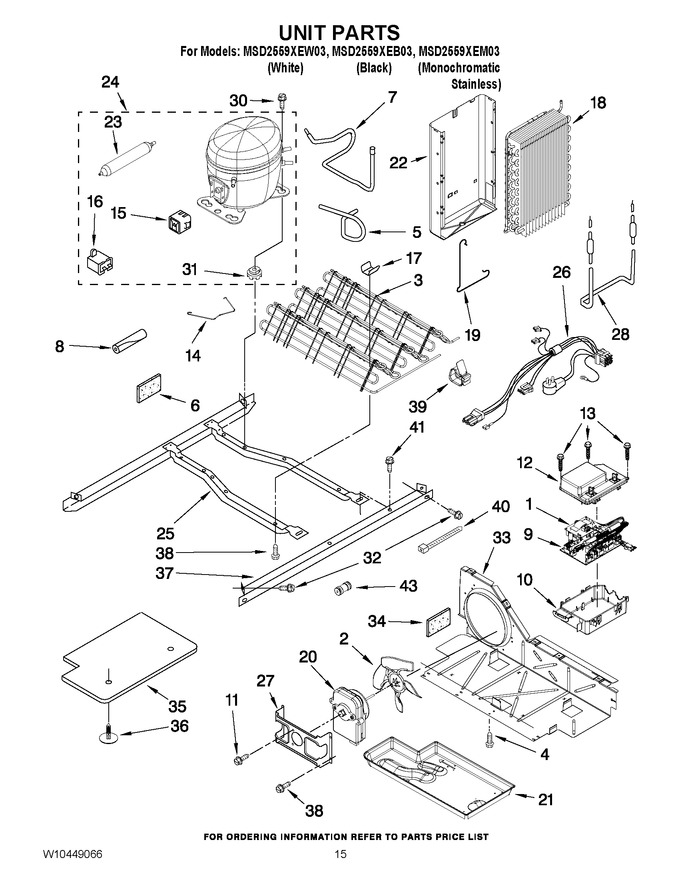 Diagram for MSD2559XEB03