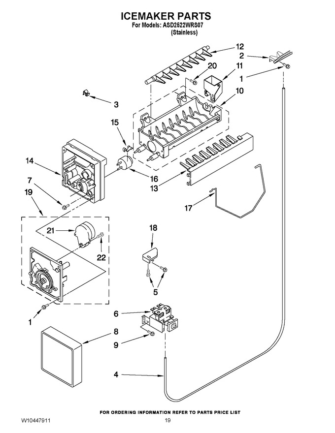 Diagram for ASD2522WRS07