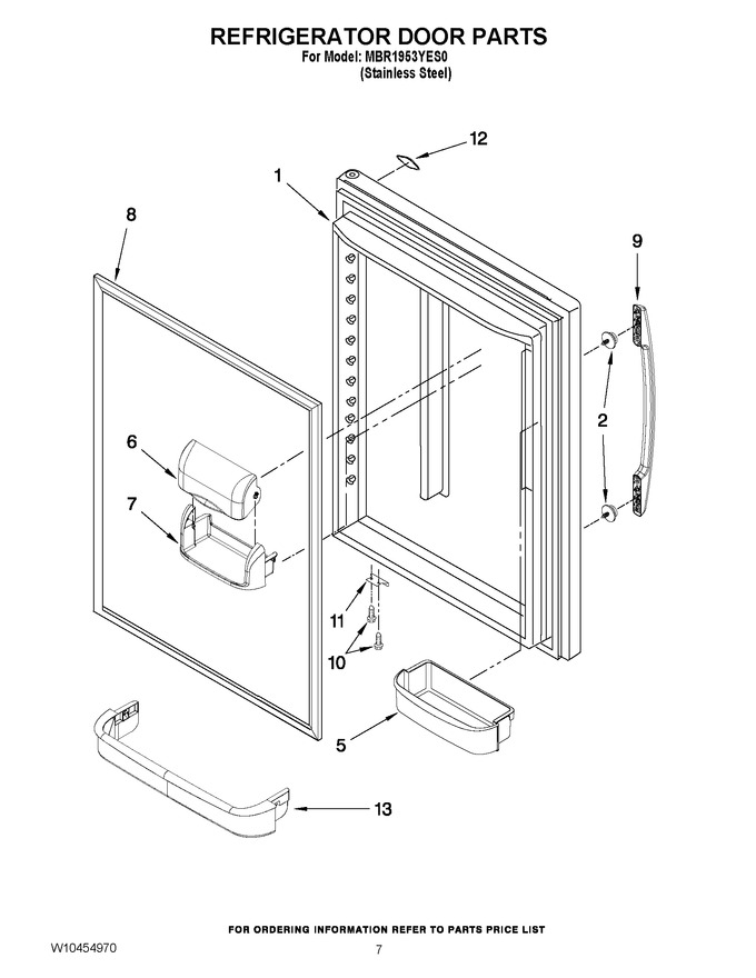 Diagram for MBR1953YES0