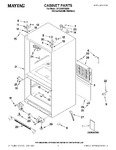 Diagram for 01 - Cabinet Parts