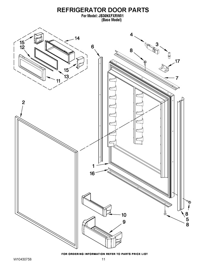 Diagram for JB36NXFXRW01