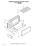 Diagram for 08 - Freezer Door And Basket Parts
