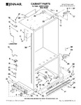 Diagram for 01 - Cabinet Parts