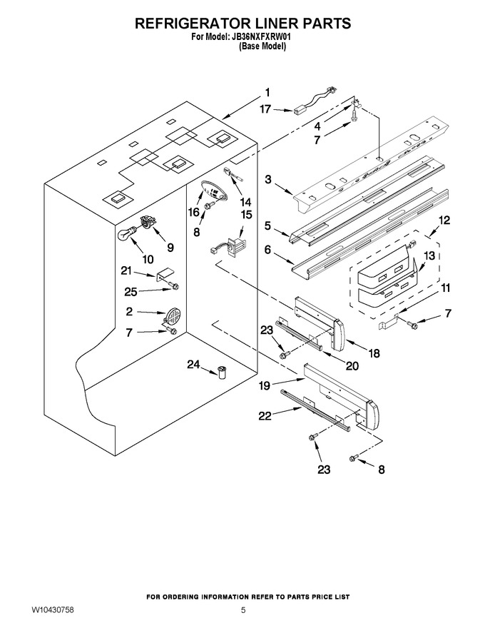 Diagram for JB36NXFXRW01