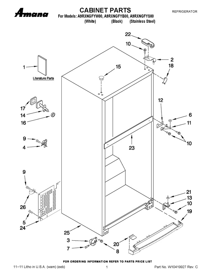 Diagram for A9RXNGFYW00