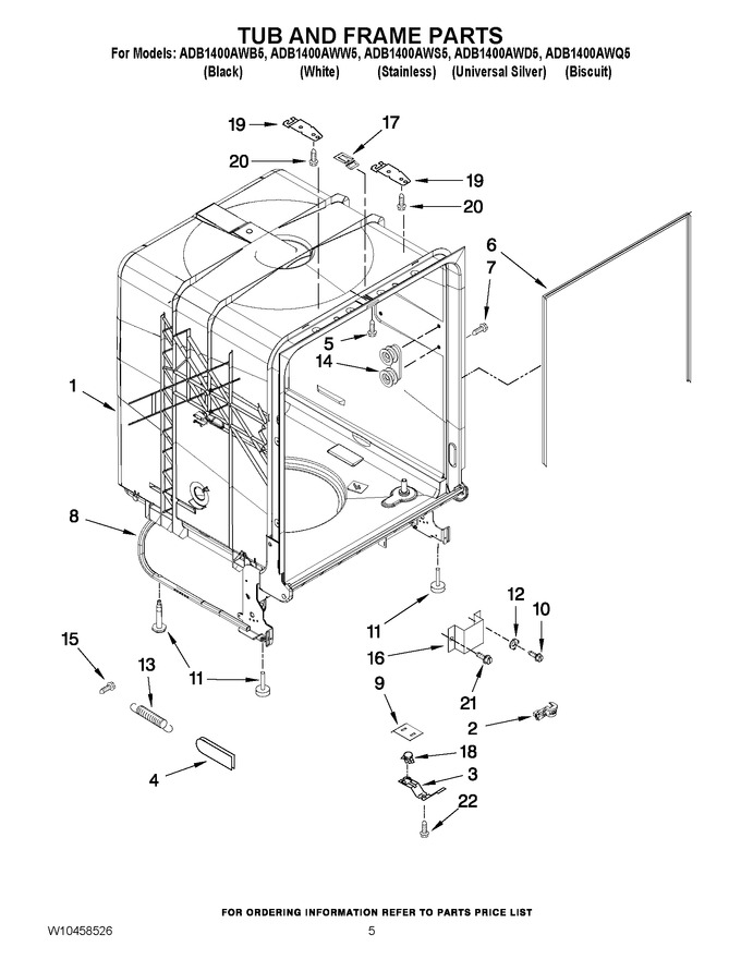 Diagram for ADB1400AWQ5