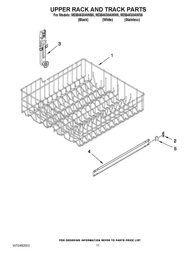 Diagram for MDB4630AWW5
