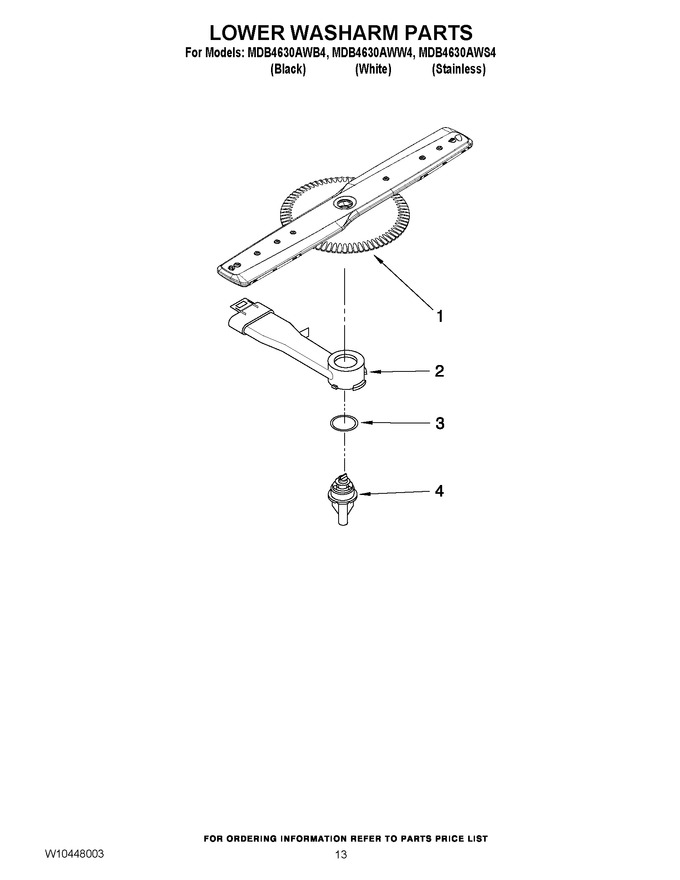 Diagram for MDB4630AWW4