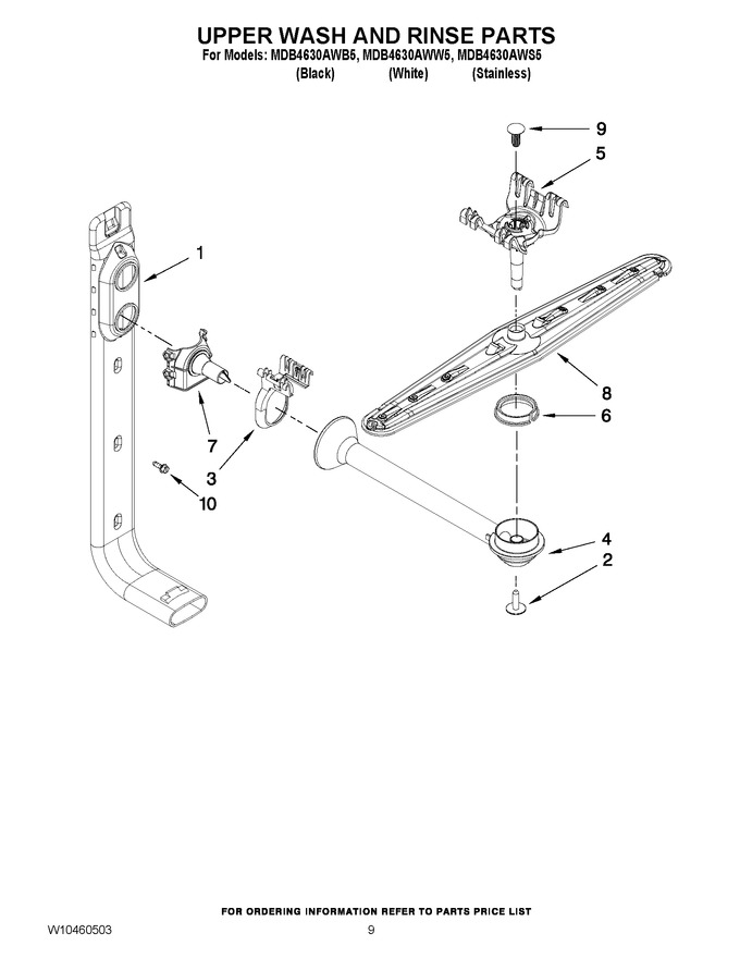 Diagram for MDB4630AWW5