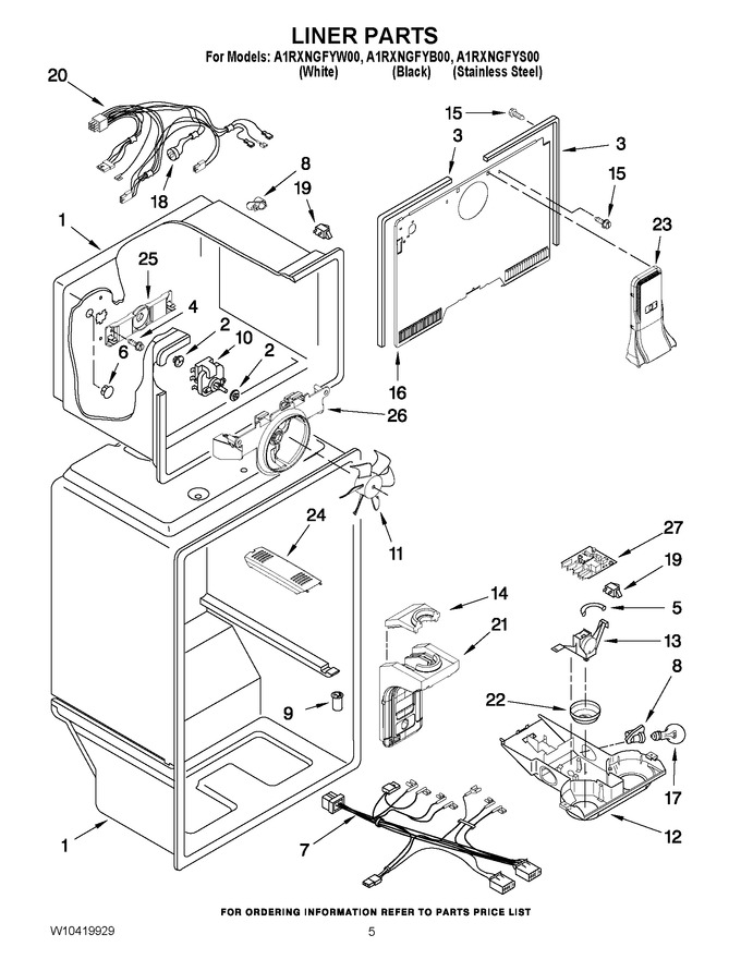 Diagram for A1RXNGFYB00