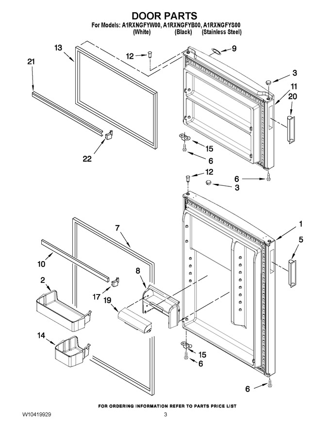 Diagram for A1RXNGFYB00
