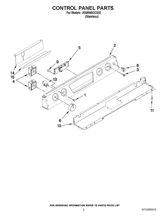 Diagram for JES8860CCS02