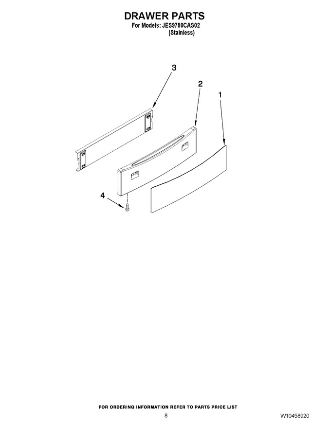 Diagram for JES9750CAS02