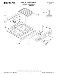 Diagram for 01 - Cooktop Parts