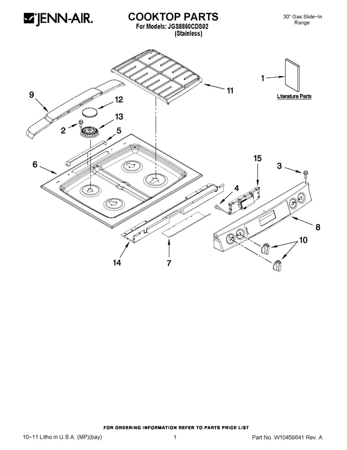 Diagram for JGS8850CDS02