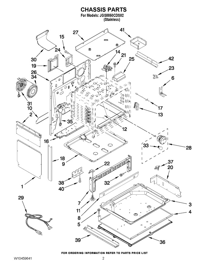 Diagram for JGS8850CDS02