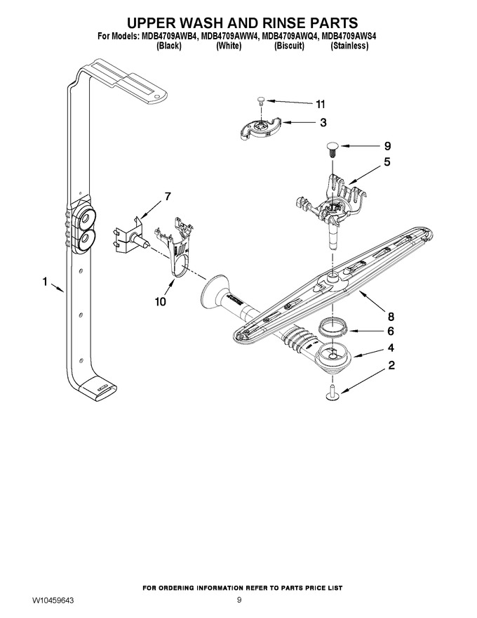 Diagram for MDB4709AWQ4