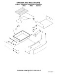 Diagram for 05 - Drawer And Rack Parts