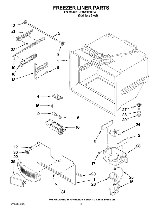 Diagram for JFC2290VEP4