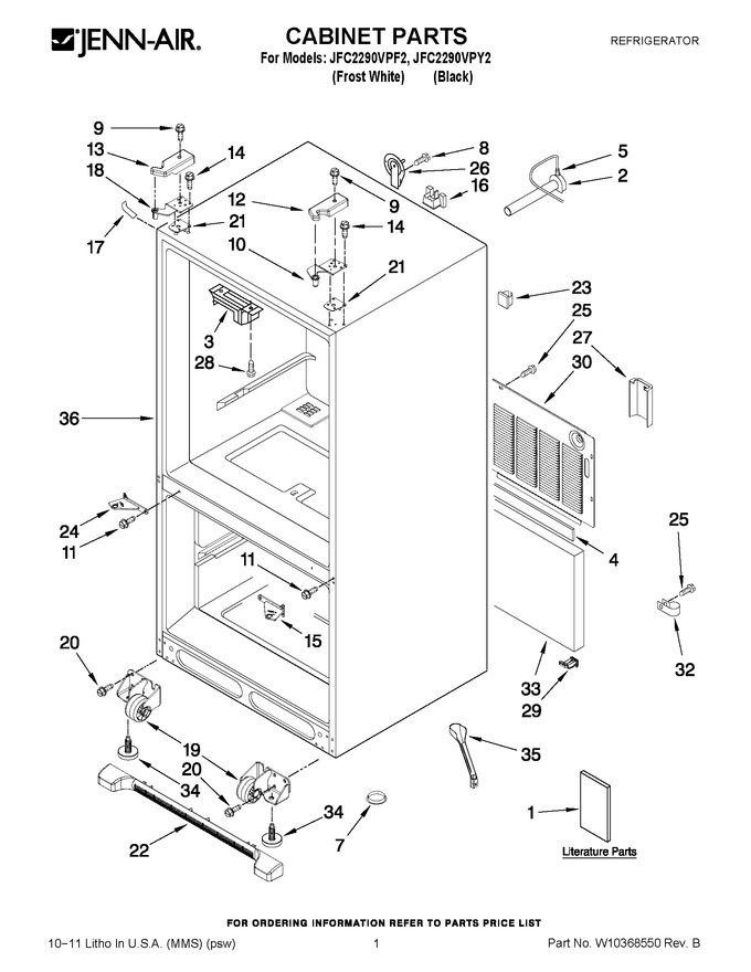 Diagram for JFC2290VPY2