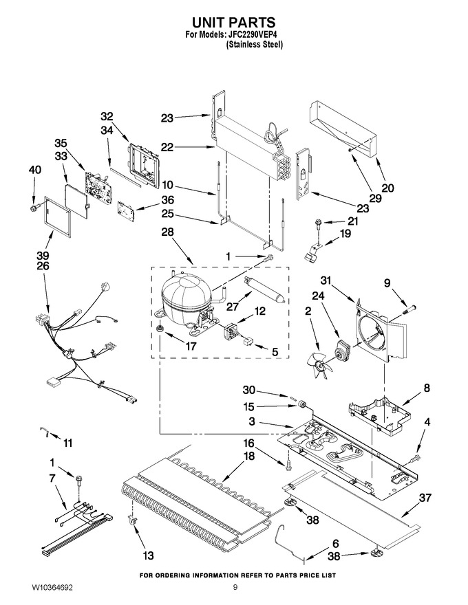 Diagram for JFC2290VEP4
