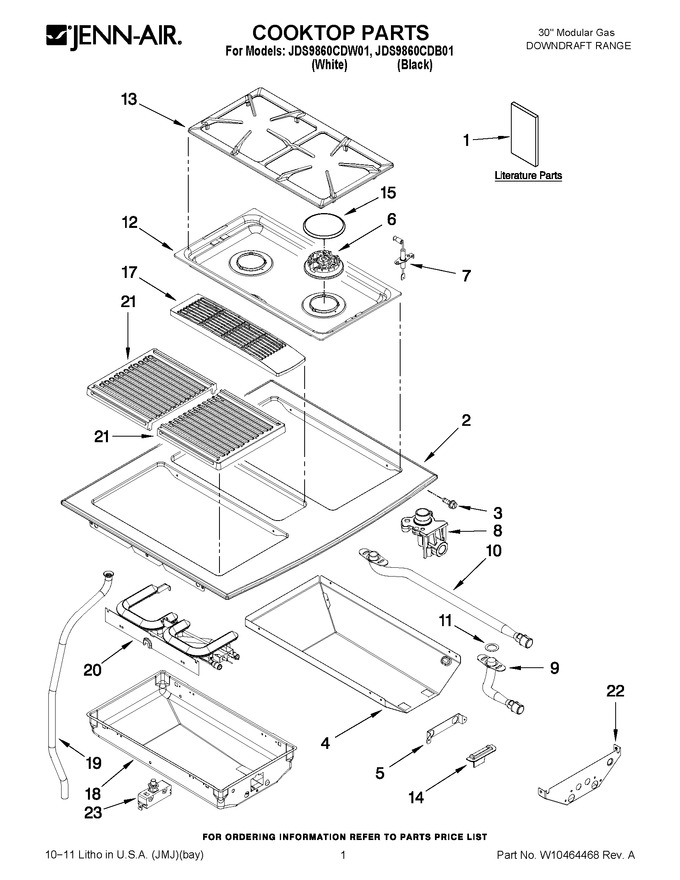 Diagram for JDS9860CDB01