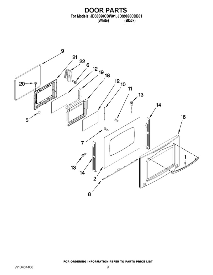 Diagram for JDS9860CDB01