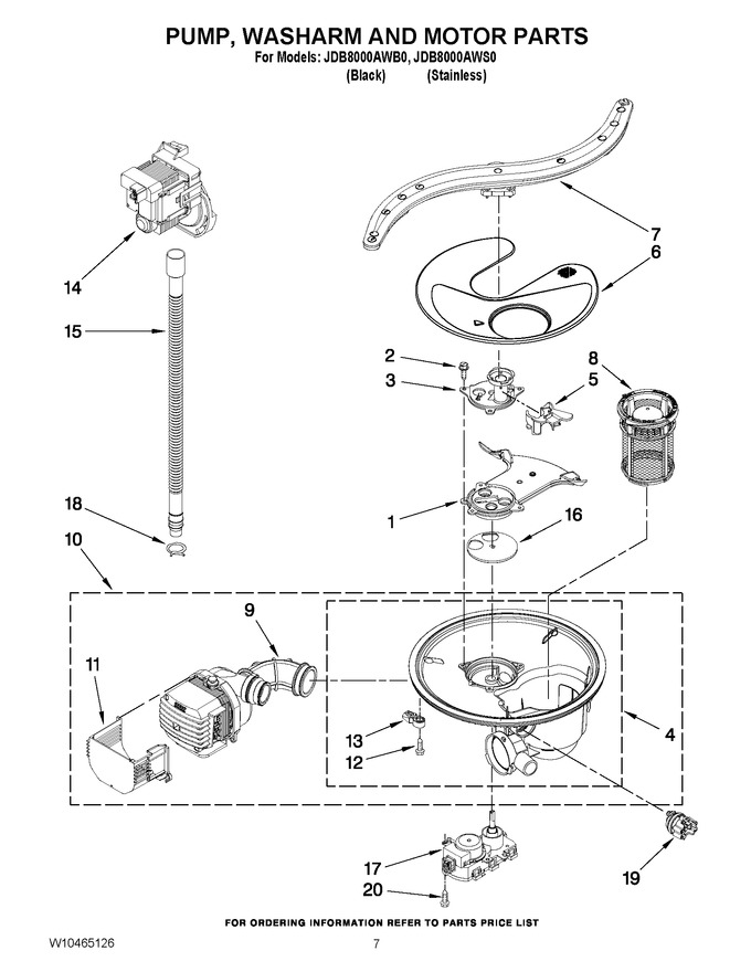 Diagram for JDB8000AWB0