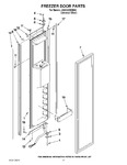 Diagram for 11 - Freezer Door Parts