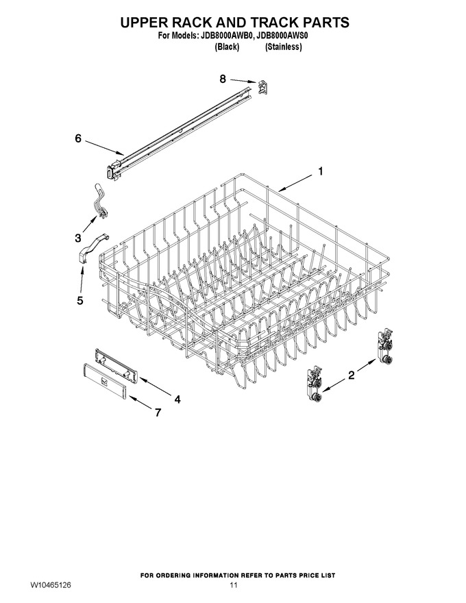 Diagram for JDB8000AWB0