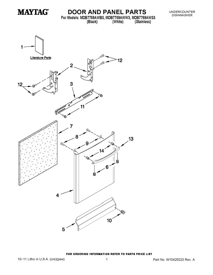 Diagram for MDB7759AWS3
