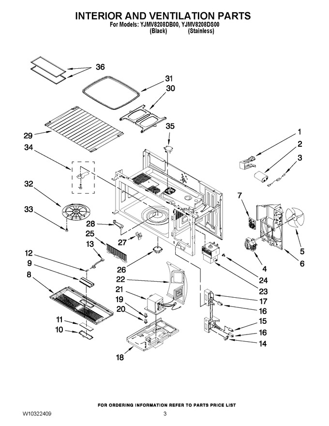 Diagram for YJMV8208DB00