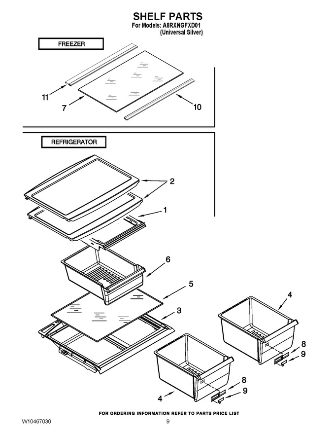 Diagram for A8RXNGFXD01