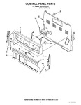 Diagram for 02 - Control Panel Parts