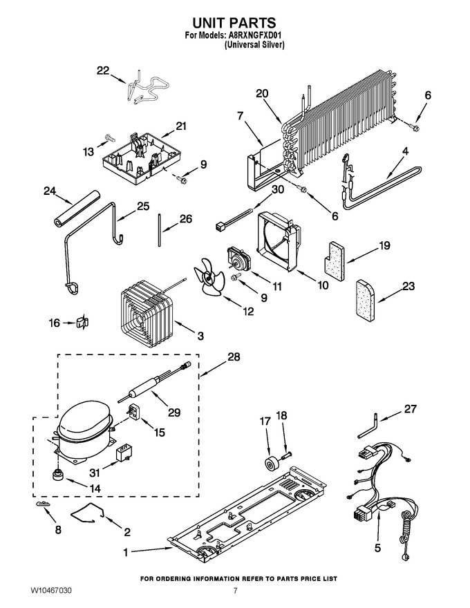 Diagram for A8RXNGFXD01