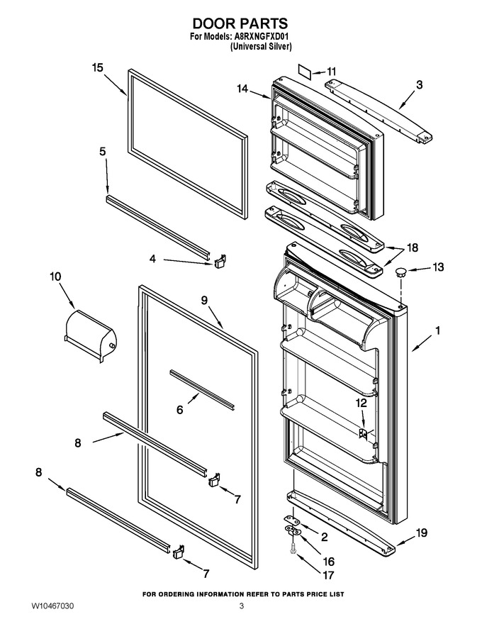 Diagram for A8RXNGFXD01