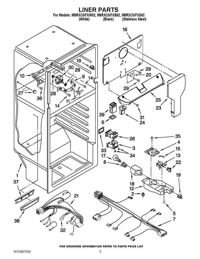Diagram for M8RXCGFXB02