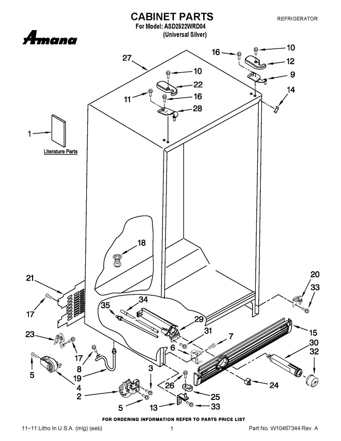 Diagram for ASD2522WRD04